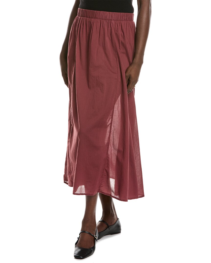 Nation Ltd Petra Gored Maxi Skirt In Purple
