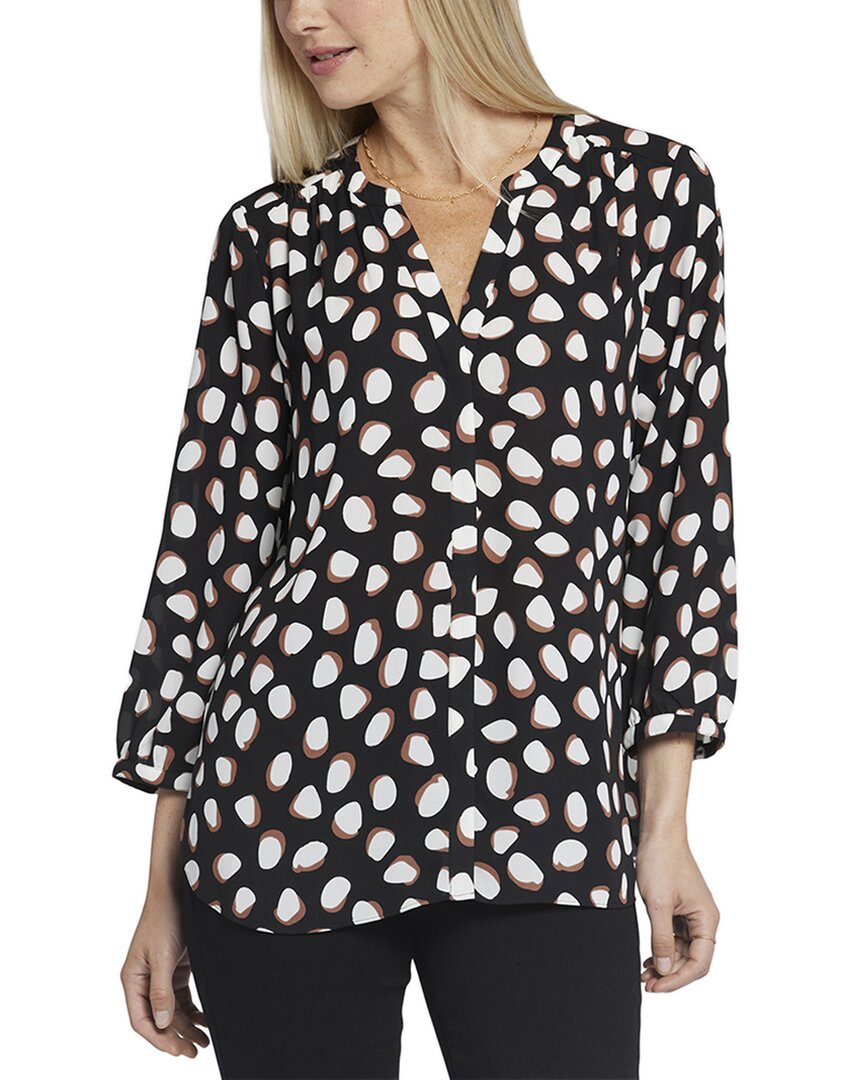 Nydj Pintuck Back Yoke Top