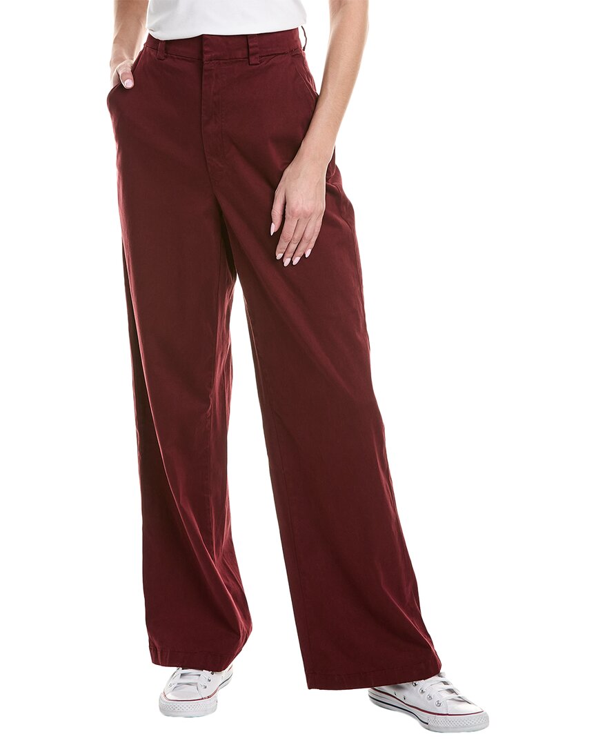 Shop Cotton Citizen London Relaxed Pant In Red