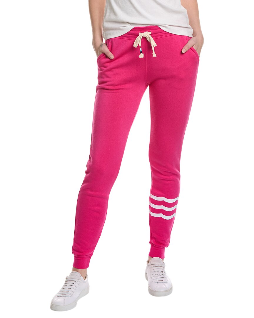 Shop Sol Angeles Waves Jogger Pant In Pink