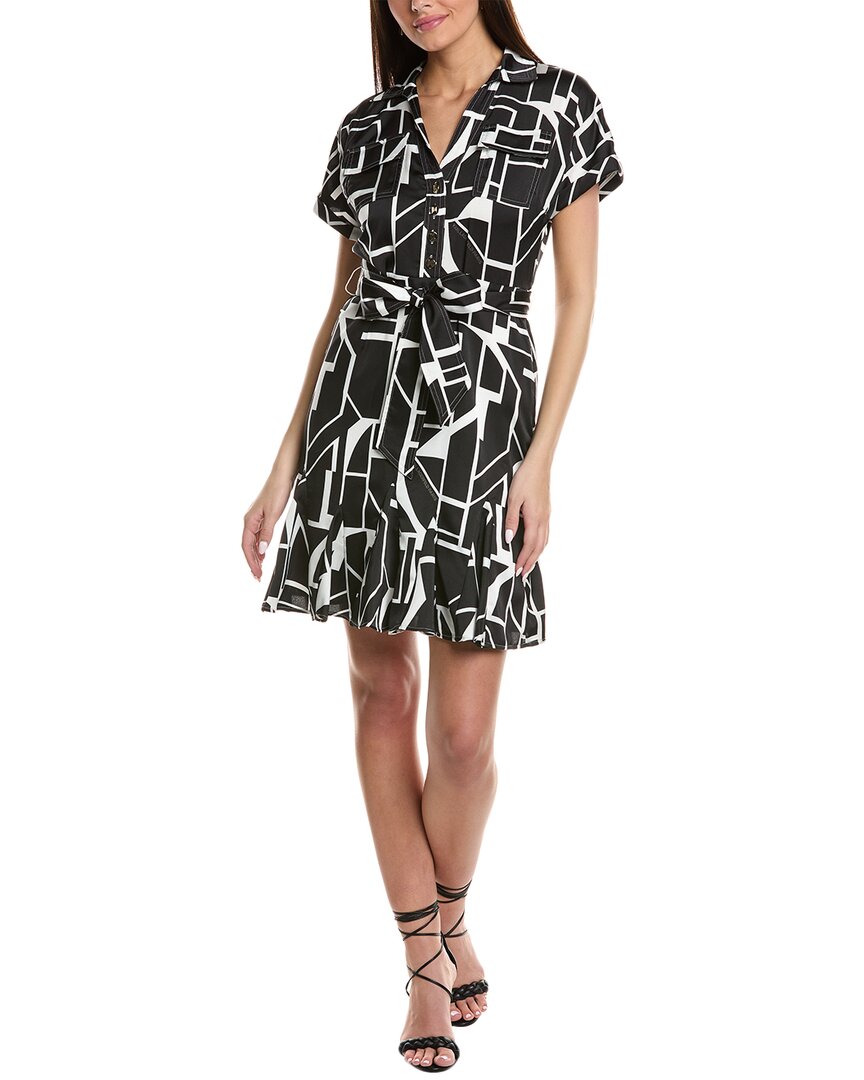 Karl Lagerfeld Tie Waist Shirtdress