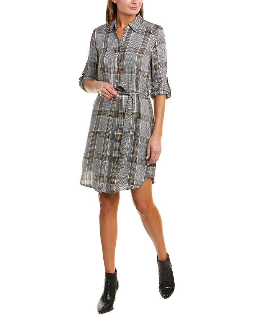 Image of Max Studio Tie-Waist Shirtdress