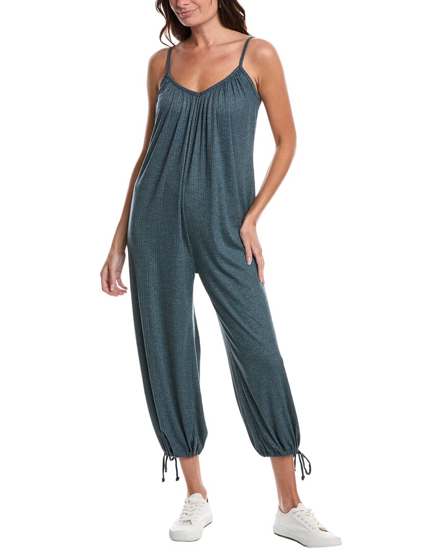 PROJECT SOCIAL T PROJECT SOCIAL T LET'S BOUNCE SHIRRED STRAPPY JUMPSUIT 