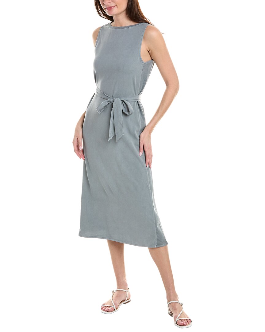 Shop Splendid Tommie Midi Dress In Grey