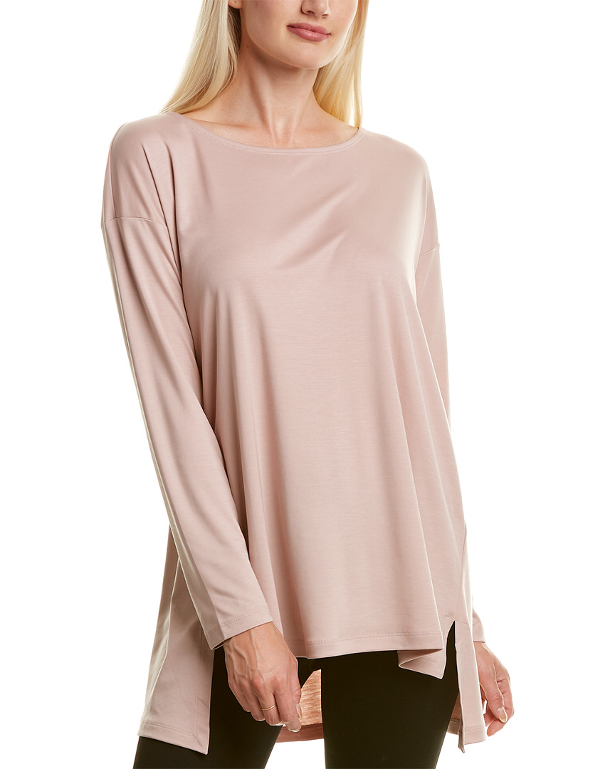 Image of EILEEN FISHER Dropped-Shoulder Top