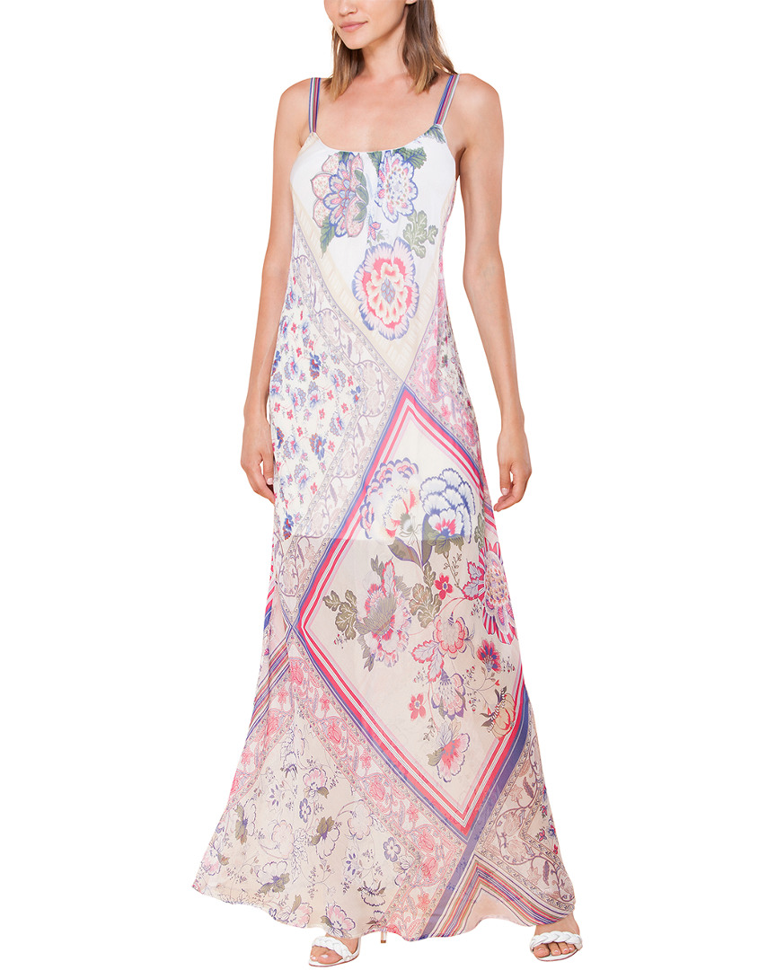 Image of Hale Bob Silk-Blend Maxi Dress