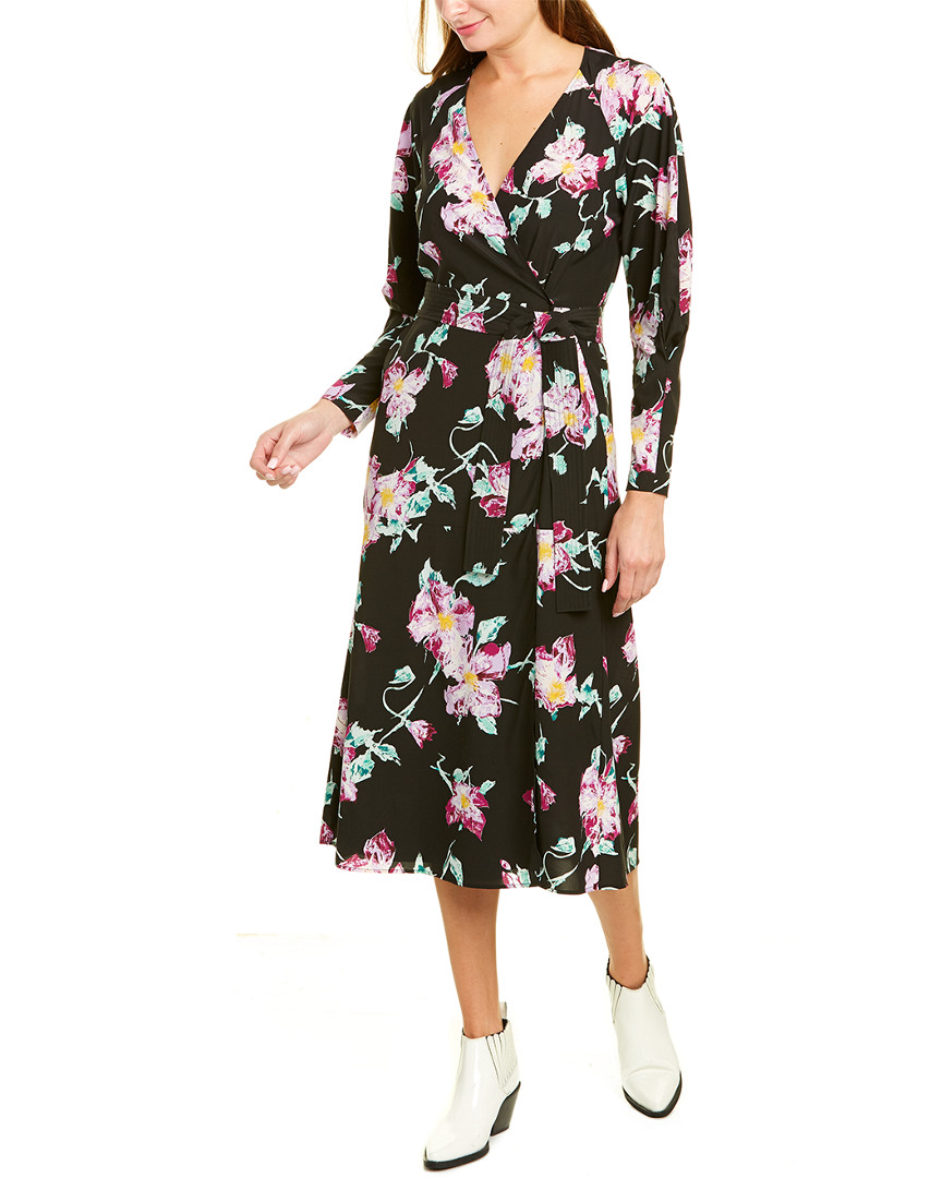 Image of A.L.C. Quinn Silk-Blend Midi Dress