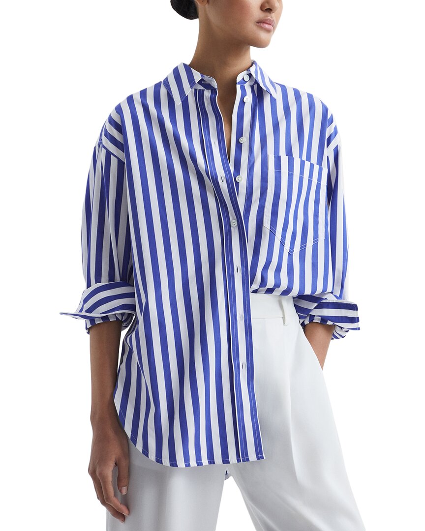 Reiss Emma Stripe Cotton Shirt