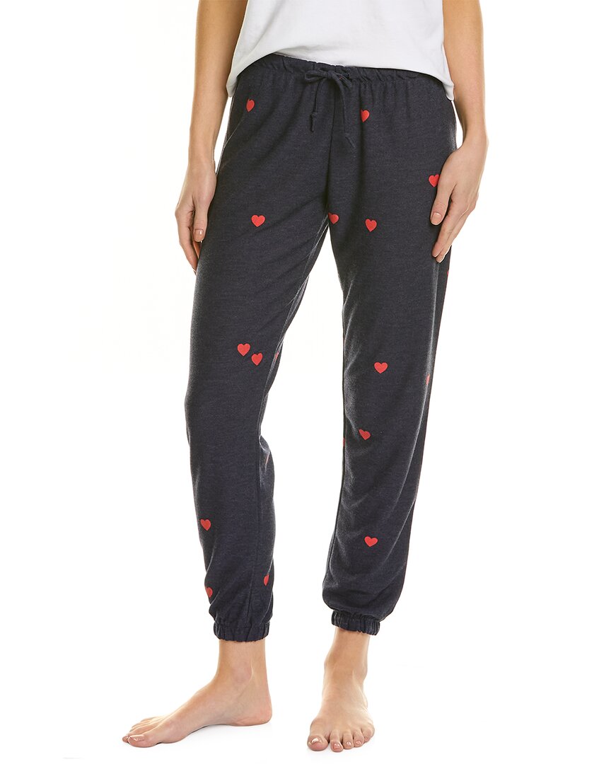 Chaser Cozy Knit Lounge Pant In Blue