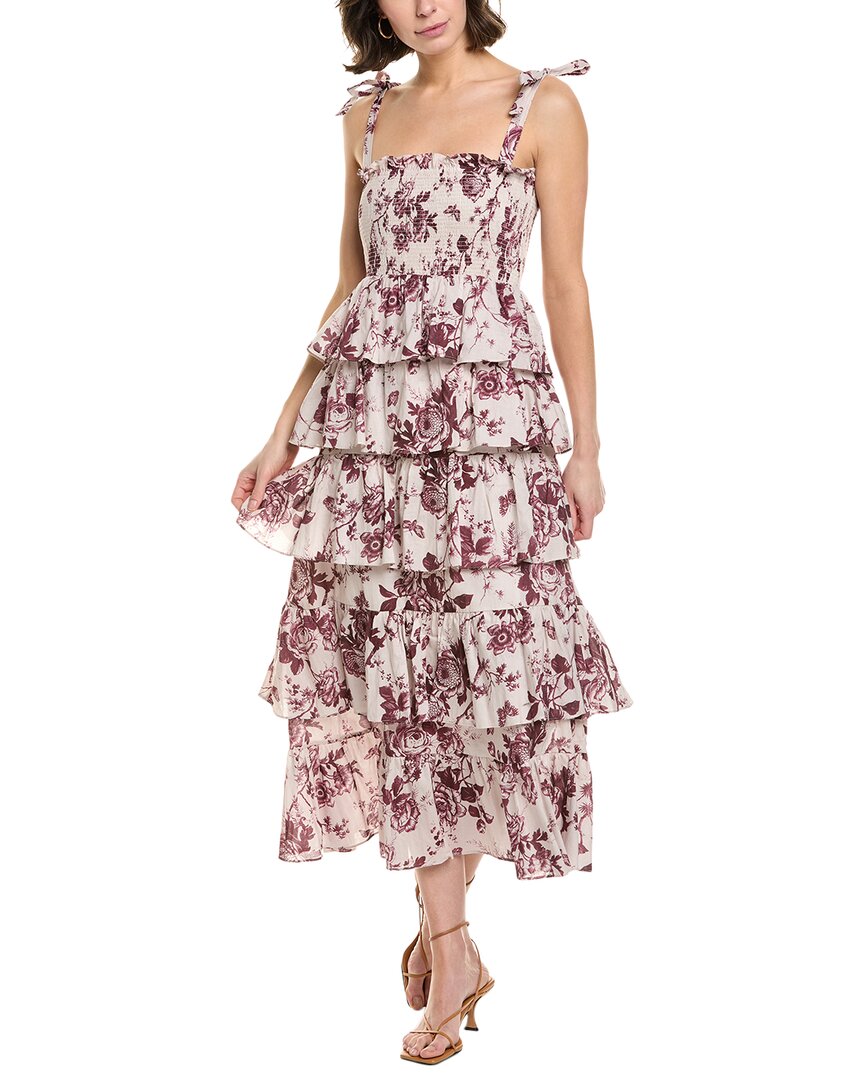 Femme Society Maxi Dress In Pink