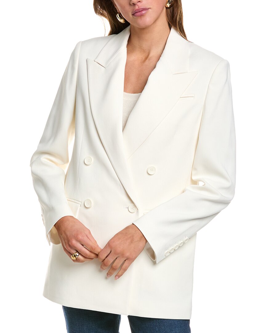 A.l.c A. L.c. Declan Linen-blend Jacket In White