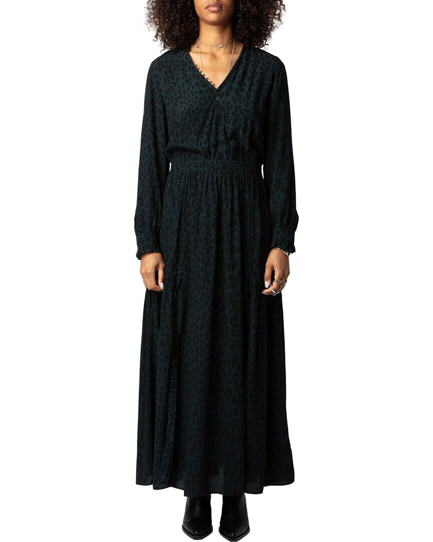 Zadig & Voltaire Rabella Leopard Maxi Dress