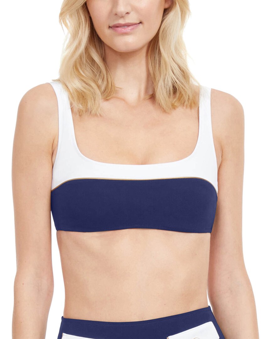 Gottex Simple Elegance Square Neck Bikini Top