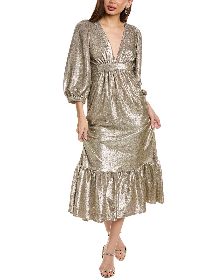SALTWATER LUXE SALTWATER LUXE SEQUIN MIDI DRESS 
