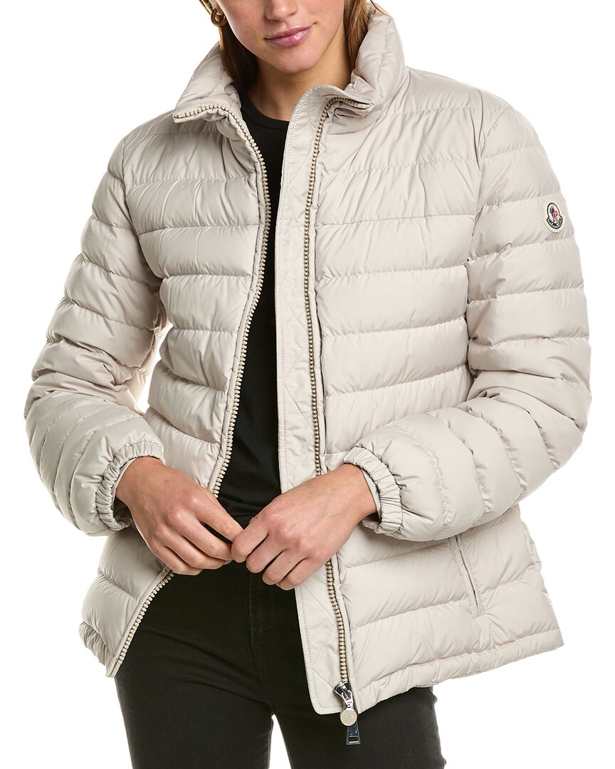 Moncler Down Jackets In Beige