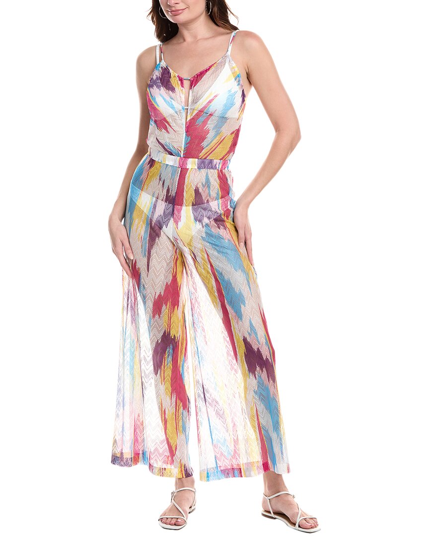 M Missoni Jumpsuit In White