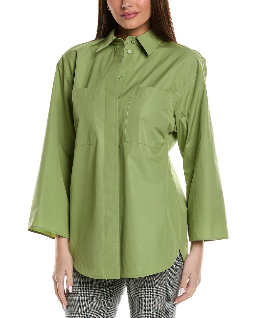 Lafayette 148 New York Patch Pocket Shirt