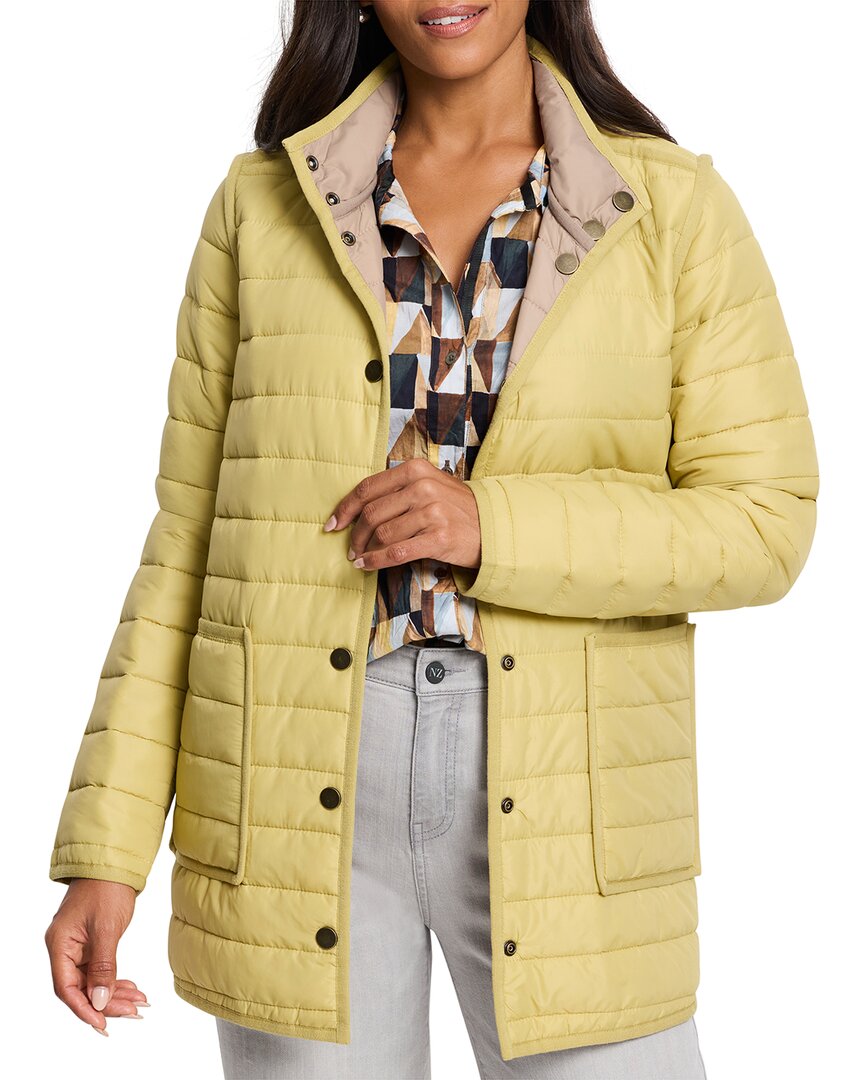 Nic + Zoe Nic+zoe Petite Allovette Reversible Puffer Jacket