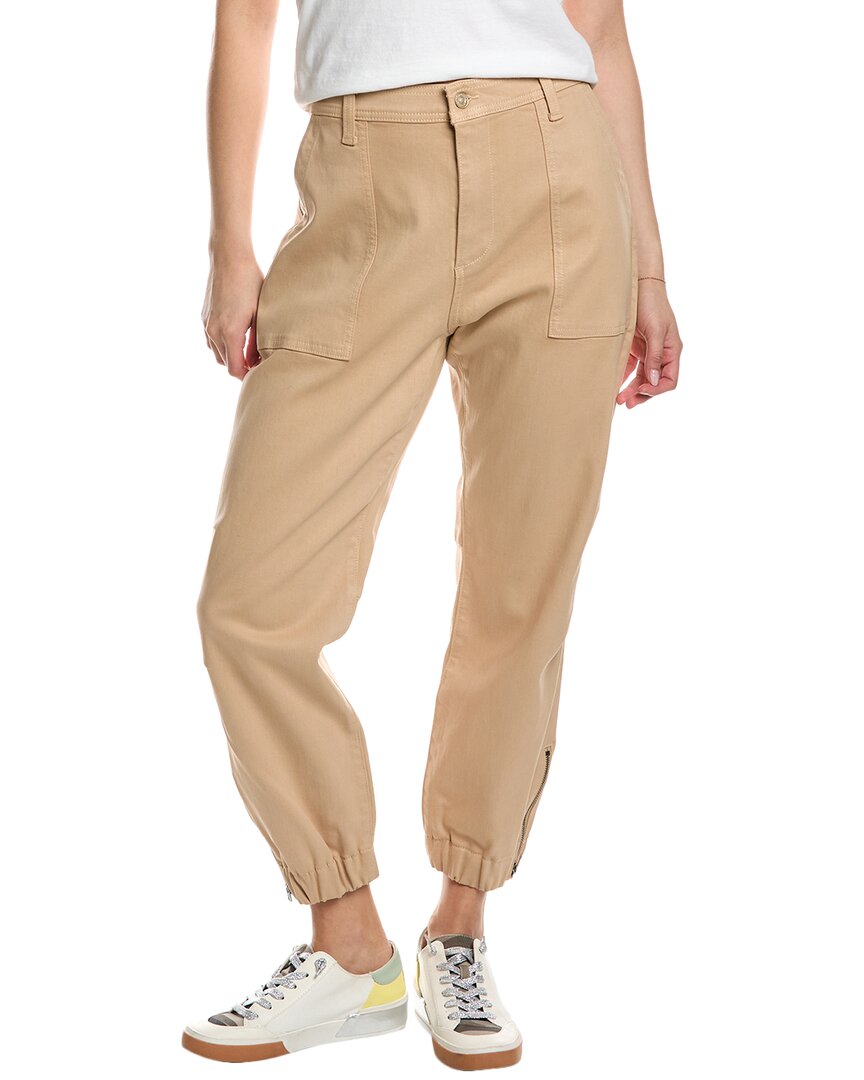 Shop 7 For All Mankind Caramel Coated Darted Boyfriend Jogger Jean In Brown