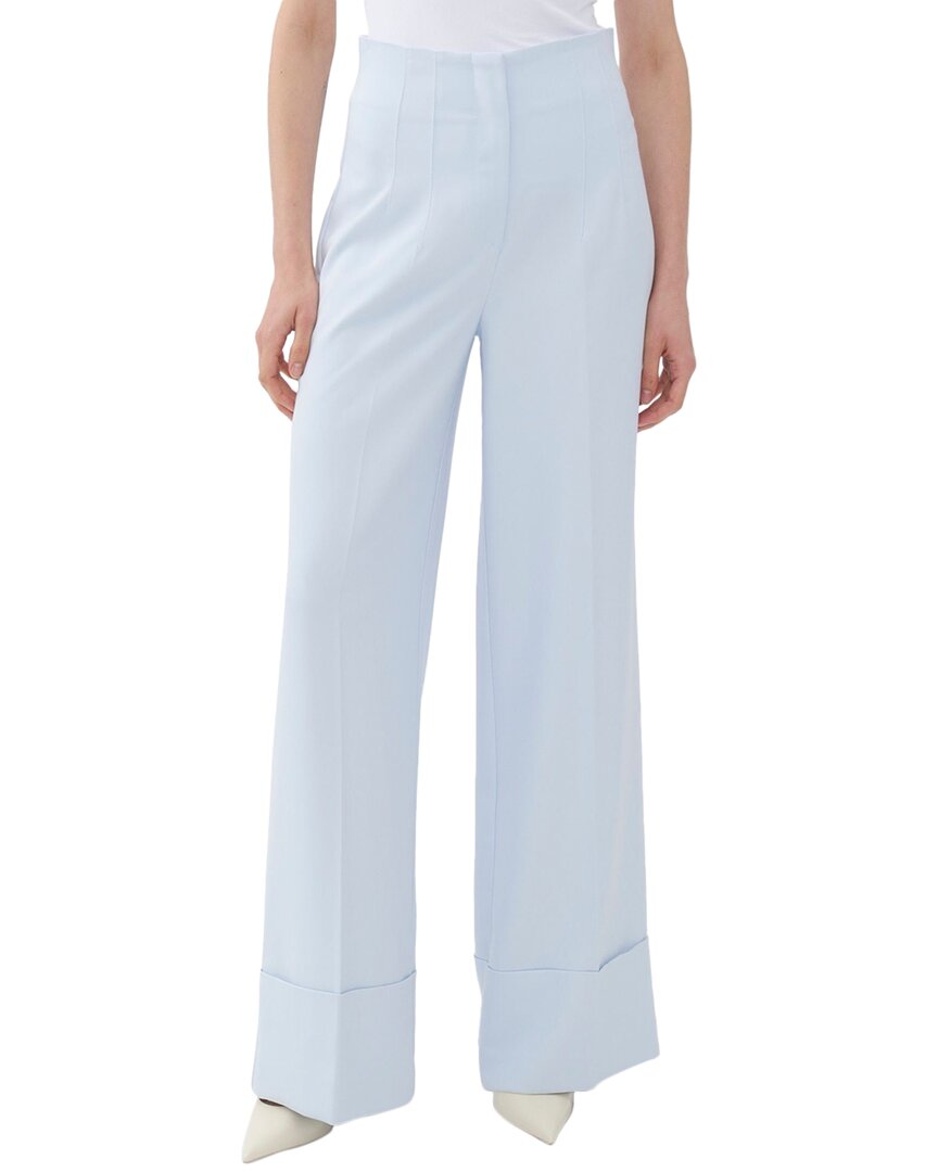 Shop Nocturne High-waist Flowy Palazzo Pant