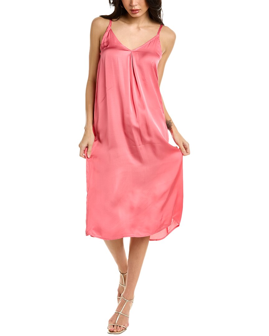 Shop Nation Ltd Shiloh Midi Dress In Pink