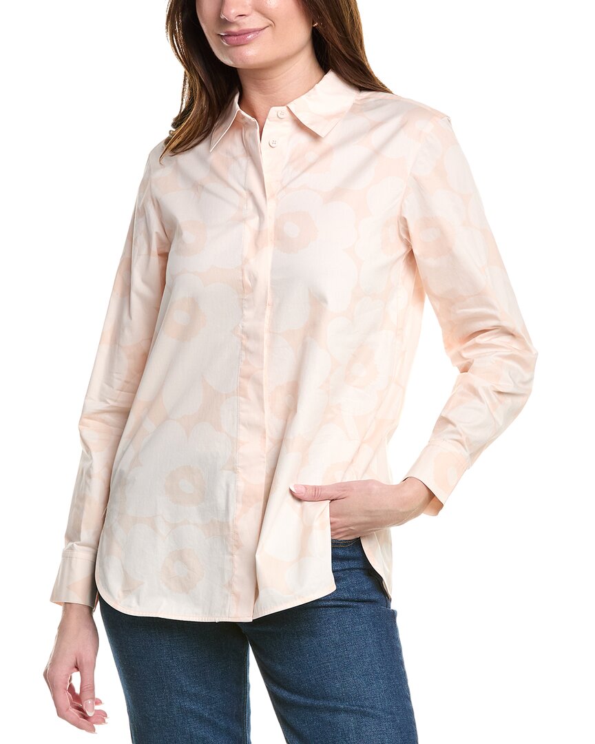 Marimekko Tilla Blouse In Pink