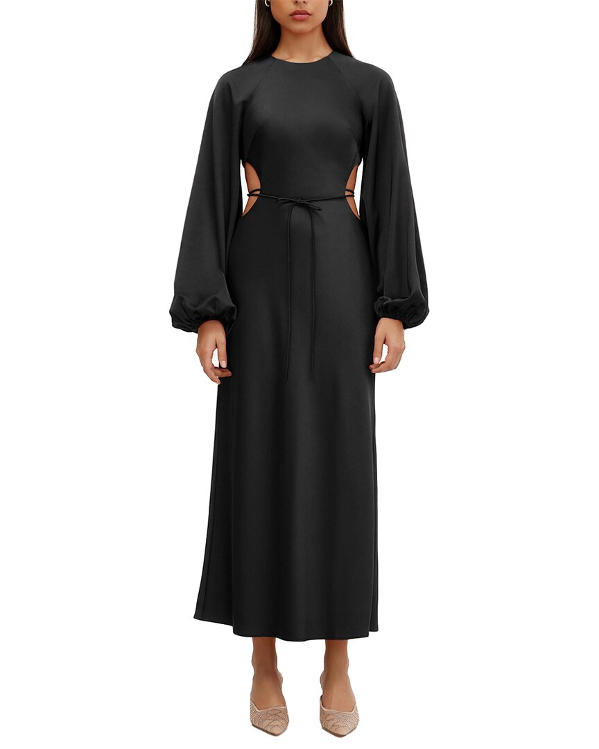 Significant Other Esme Bridesmaid Dress In Black
