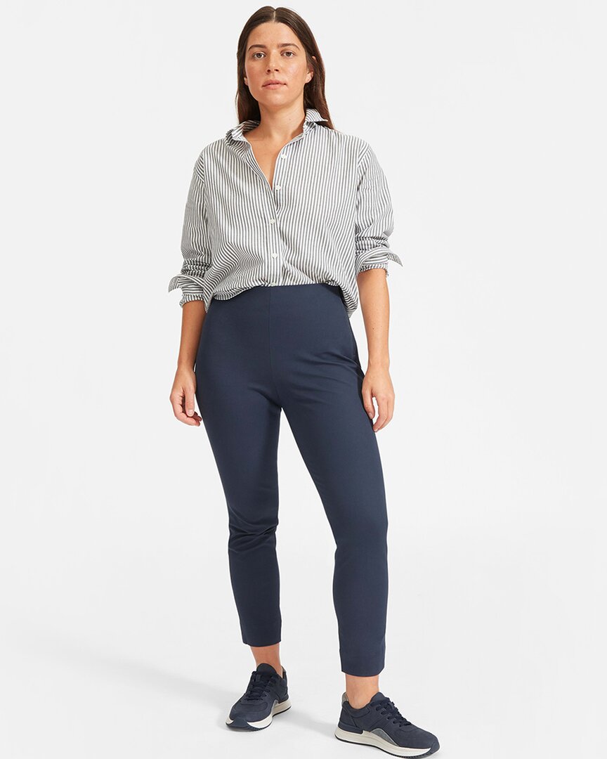 EVERLANE EVERLANE THE CURVY SIDE-ZIP STRETCH PANT