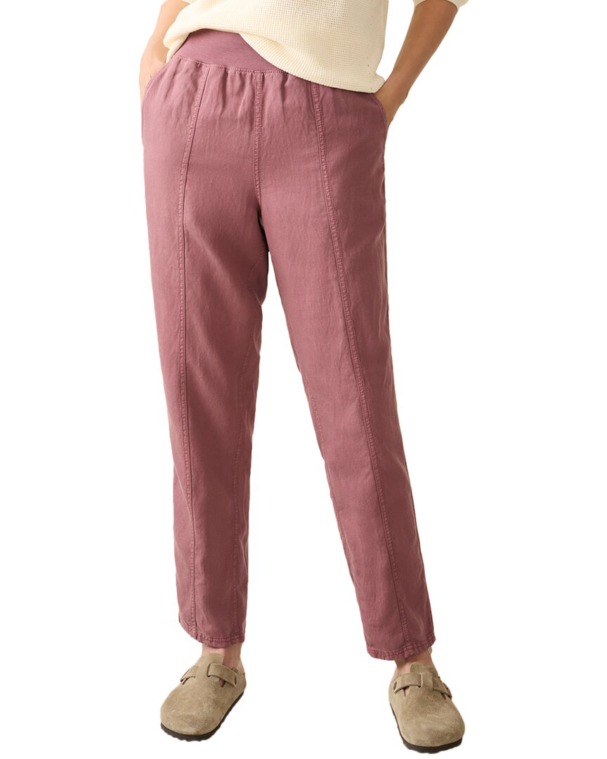 Faherty Arlie Pull-on Tapered Leg Pants