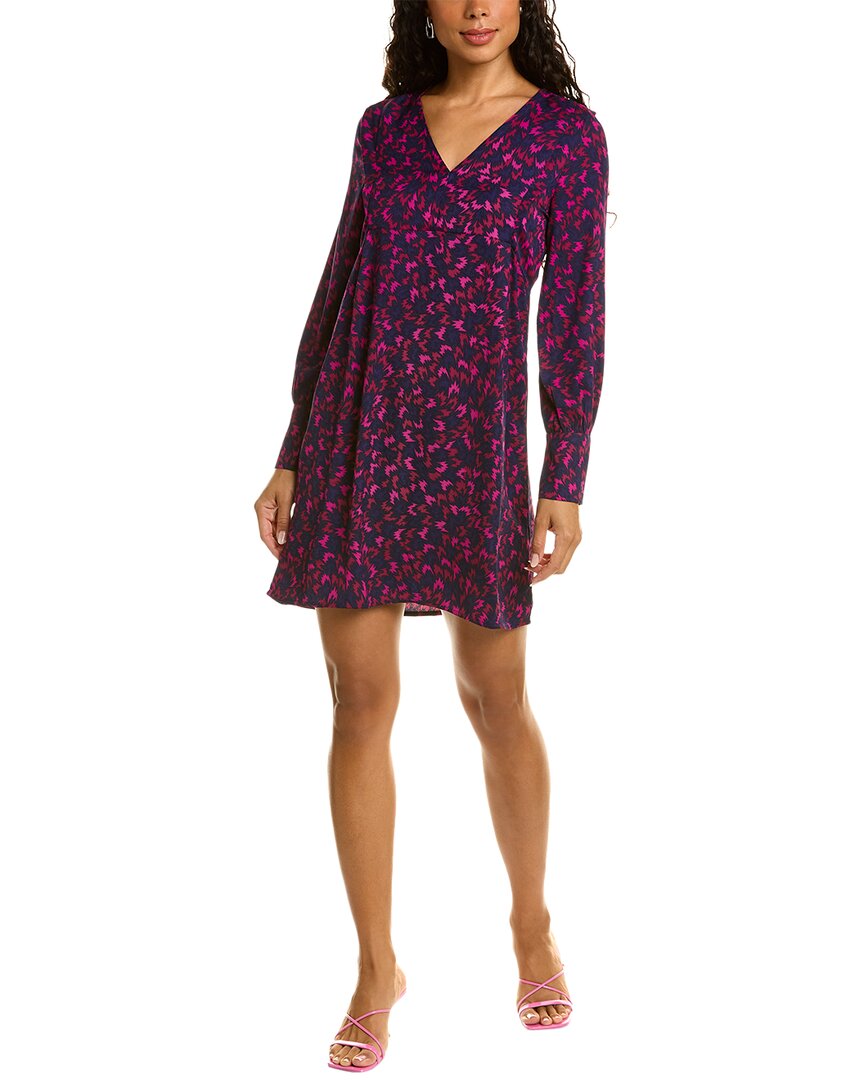 Anna Kay Mini Dress In Purple