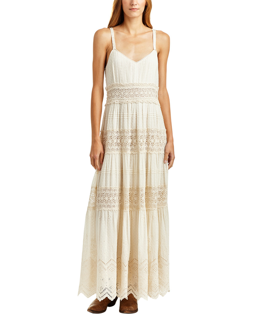 Image of Love Sam Vera Schiffli Maxi Dress