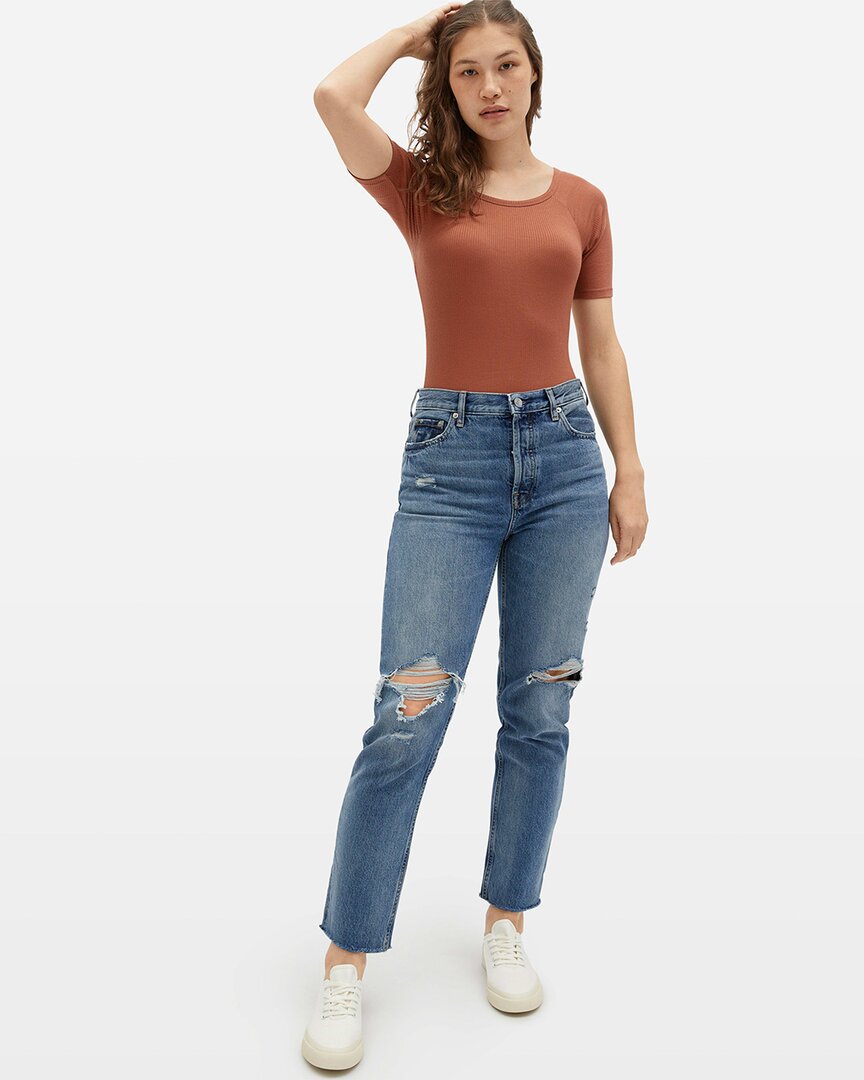 Everlane The 90's Cheeky Jean In Blue