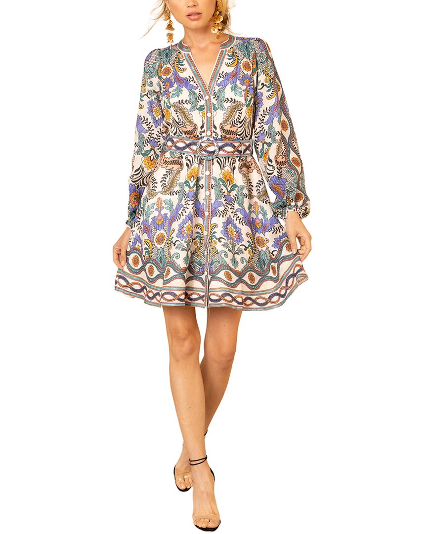 Hale Bob Ryann Linen Mini Dress