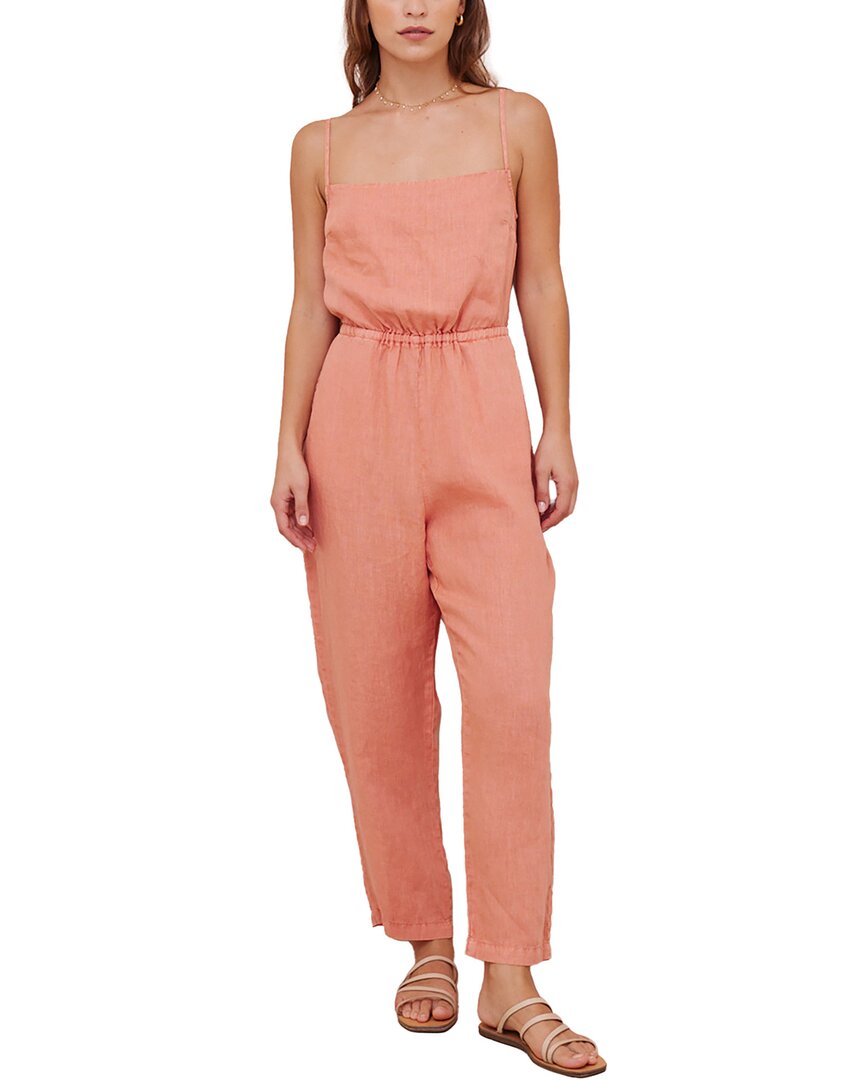 Bella Dahl Pink Overalls Tie Dye Jumpsuit New With Tags online Size Large