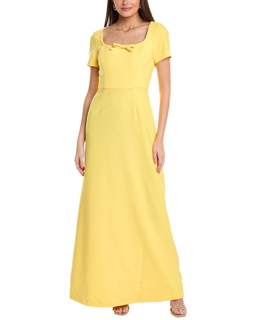 CAROLINA HERRERA CAROLINA HERRERA SQUARE NECK GOWN