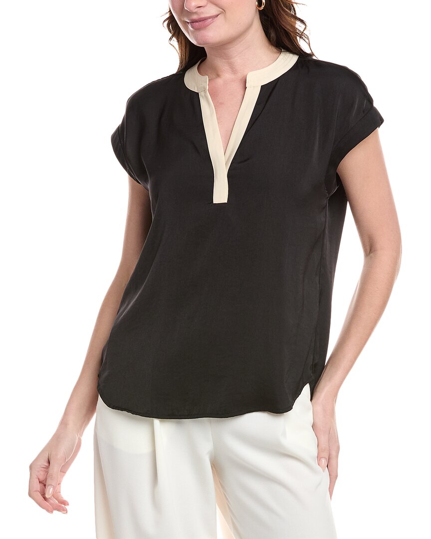 VINCE CAMUTO VINCE CAMUTO OPEN PLACKET TOP