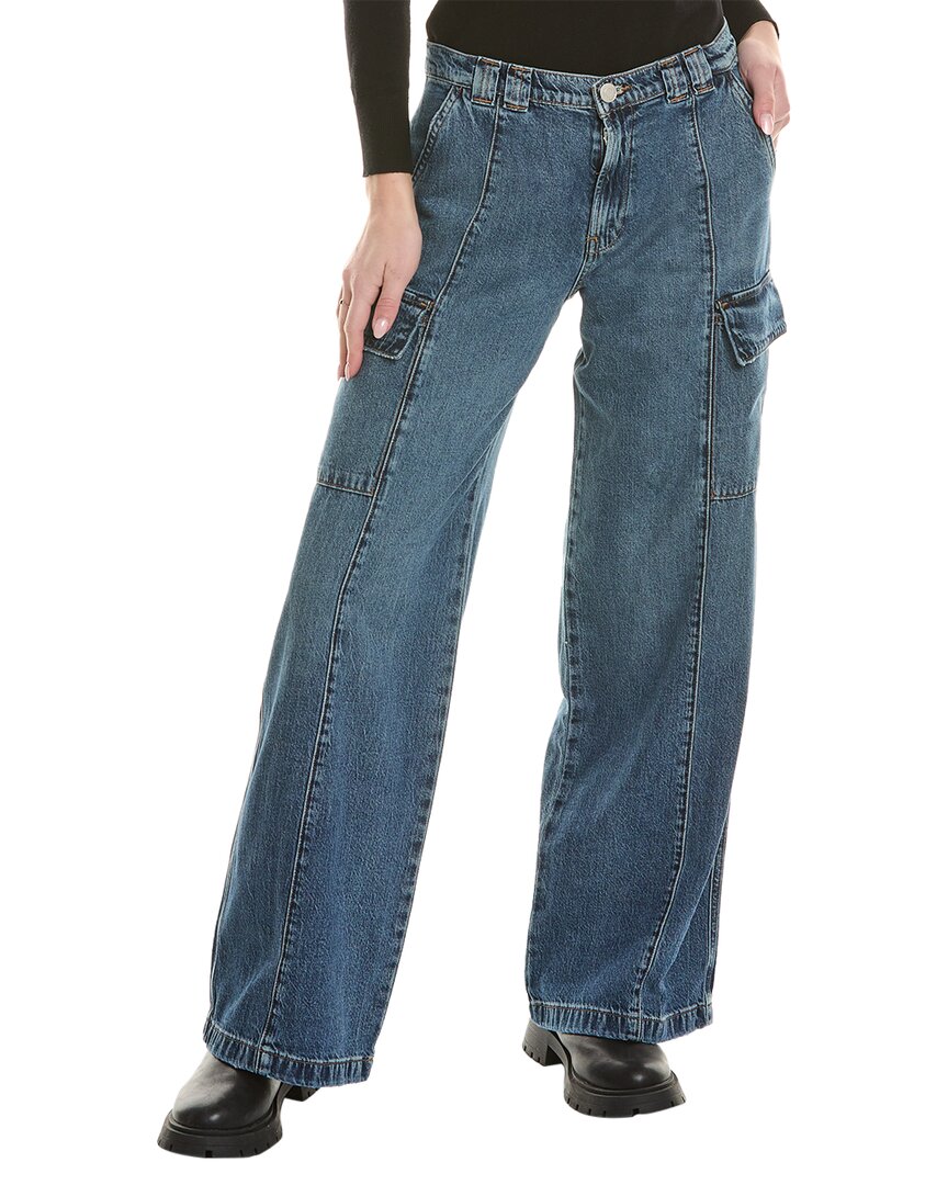 Shop Hudson Jeans Deep Blue Utility Wide Leg Jean