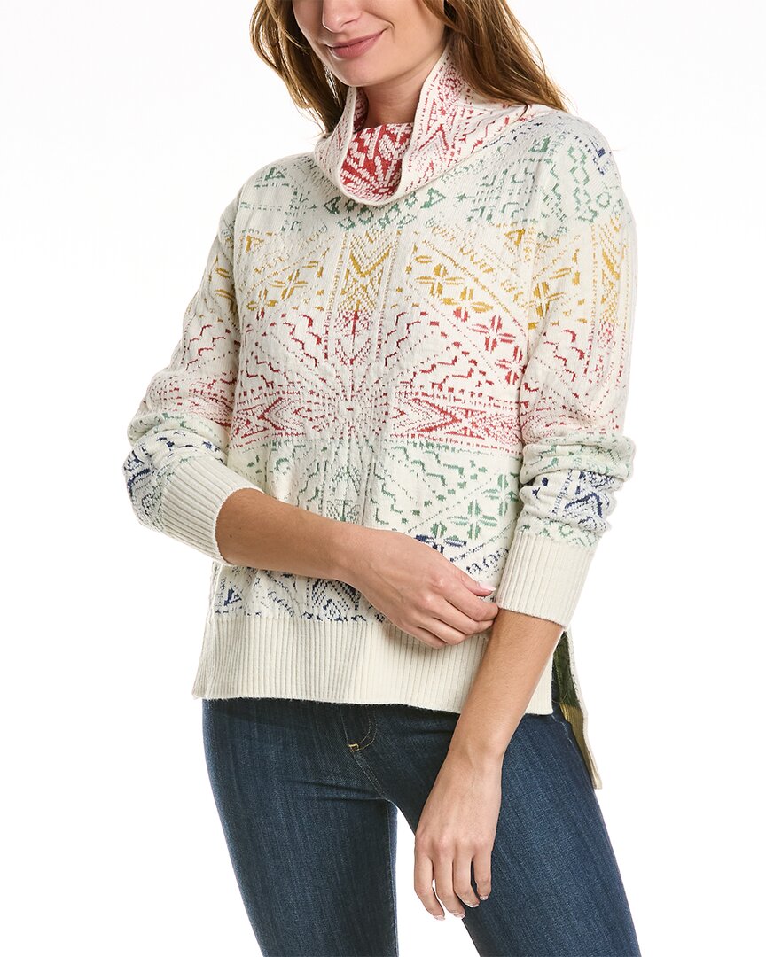 Aldo Martins Jacquard Wool-Blend Sweater
