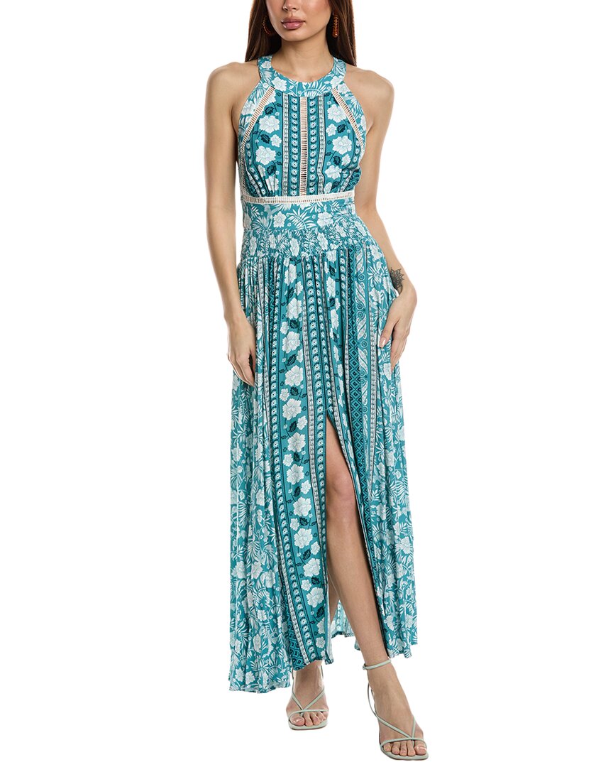 Walker & Wade Angelina Maxi Dress In Blue