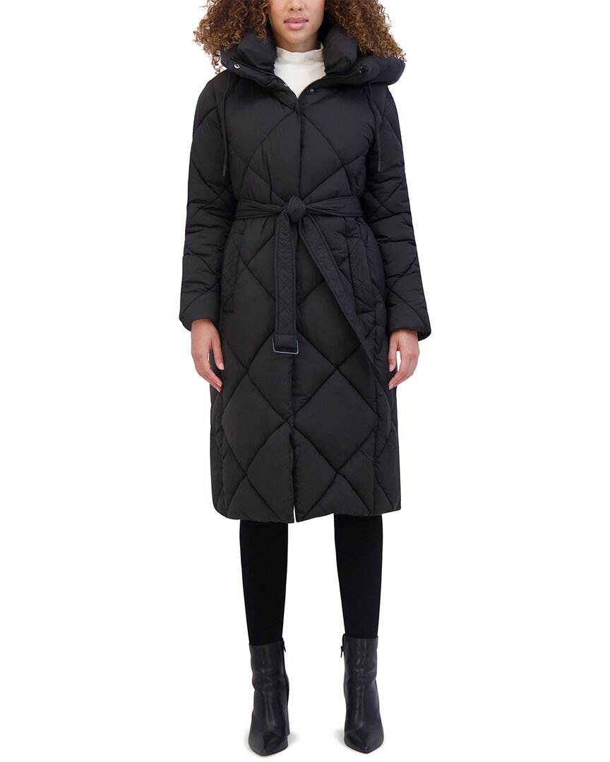 Kenneth Cole Hooded Puffer Coat