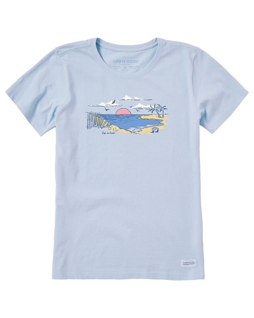 Life Is Good ® Crusher T-shirt In Blue