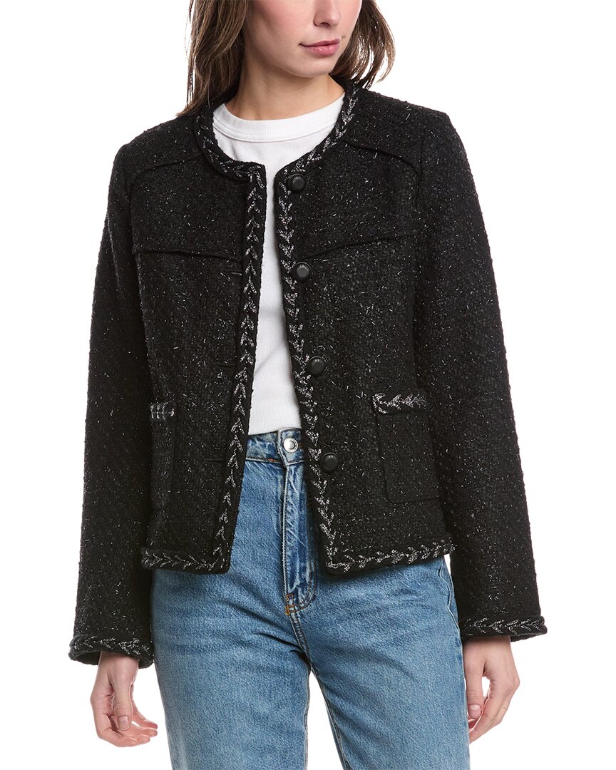 Rag & Bone Tweed Mirabelle Jacket In Black