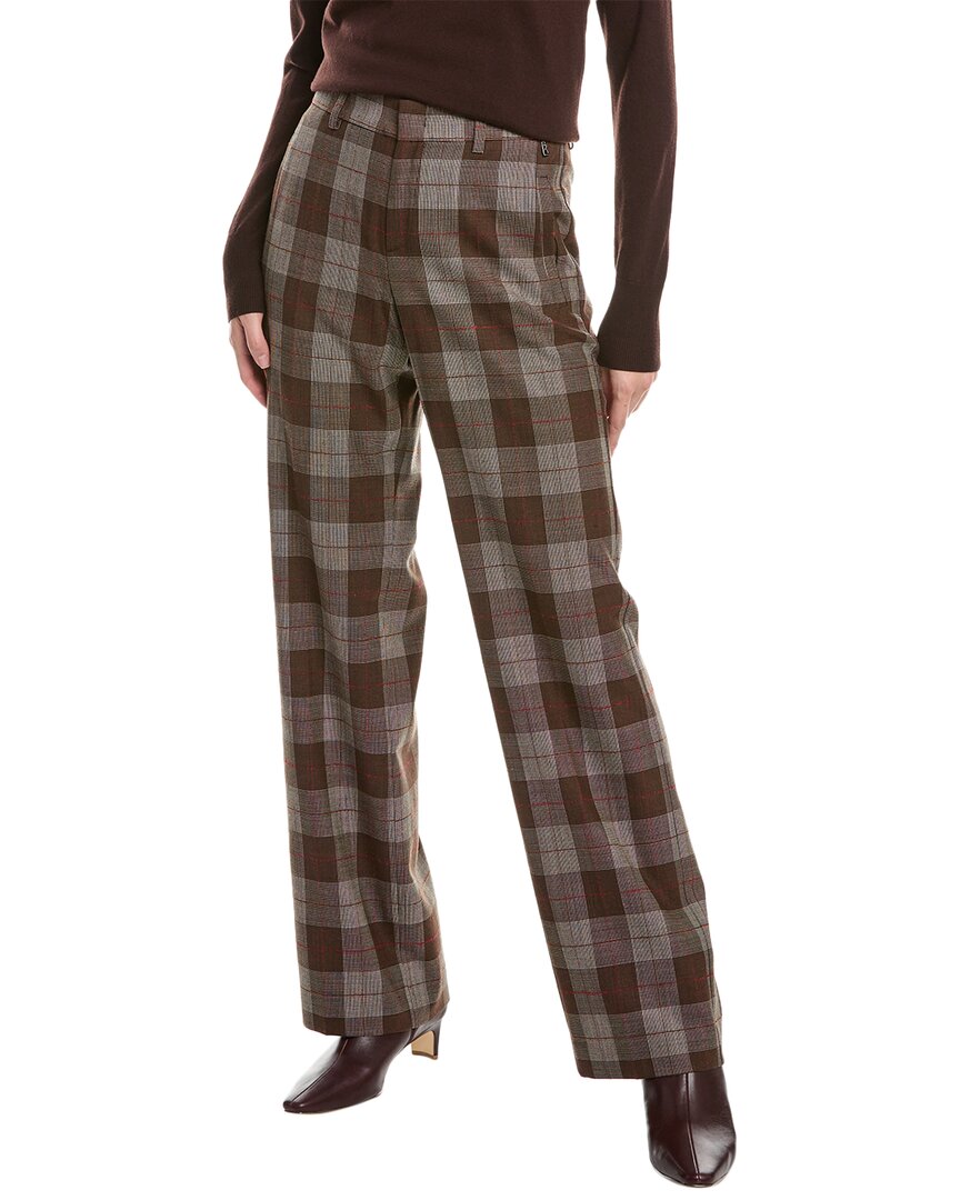 Bogner Panja Wool-blend Pant In Brown