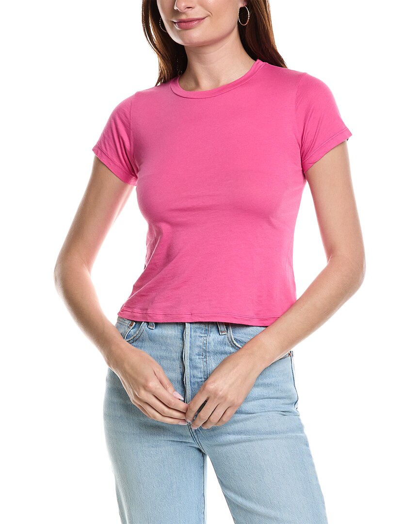 Velvet By Graham & Spencer T-shirt In Pink