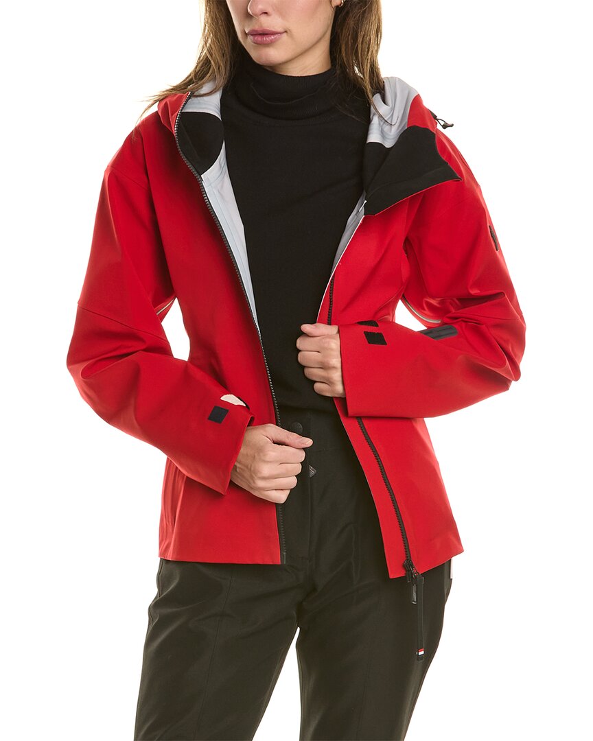 Shop Moncler Teche Jacket In Red