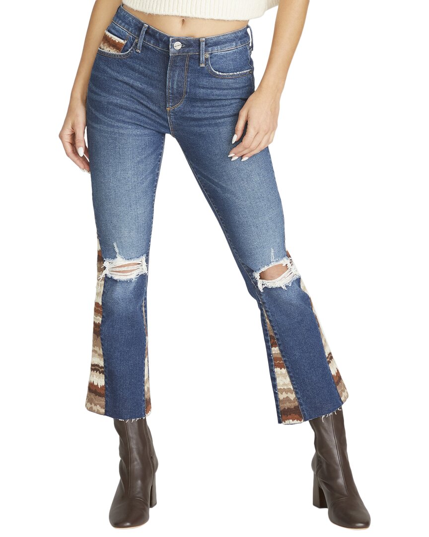 DRIFTWOOD DENIM DRIFTWOOD JEANS INDIE DARK WASH CROP BOOT JEAN