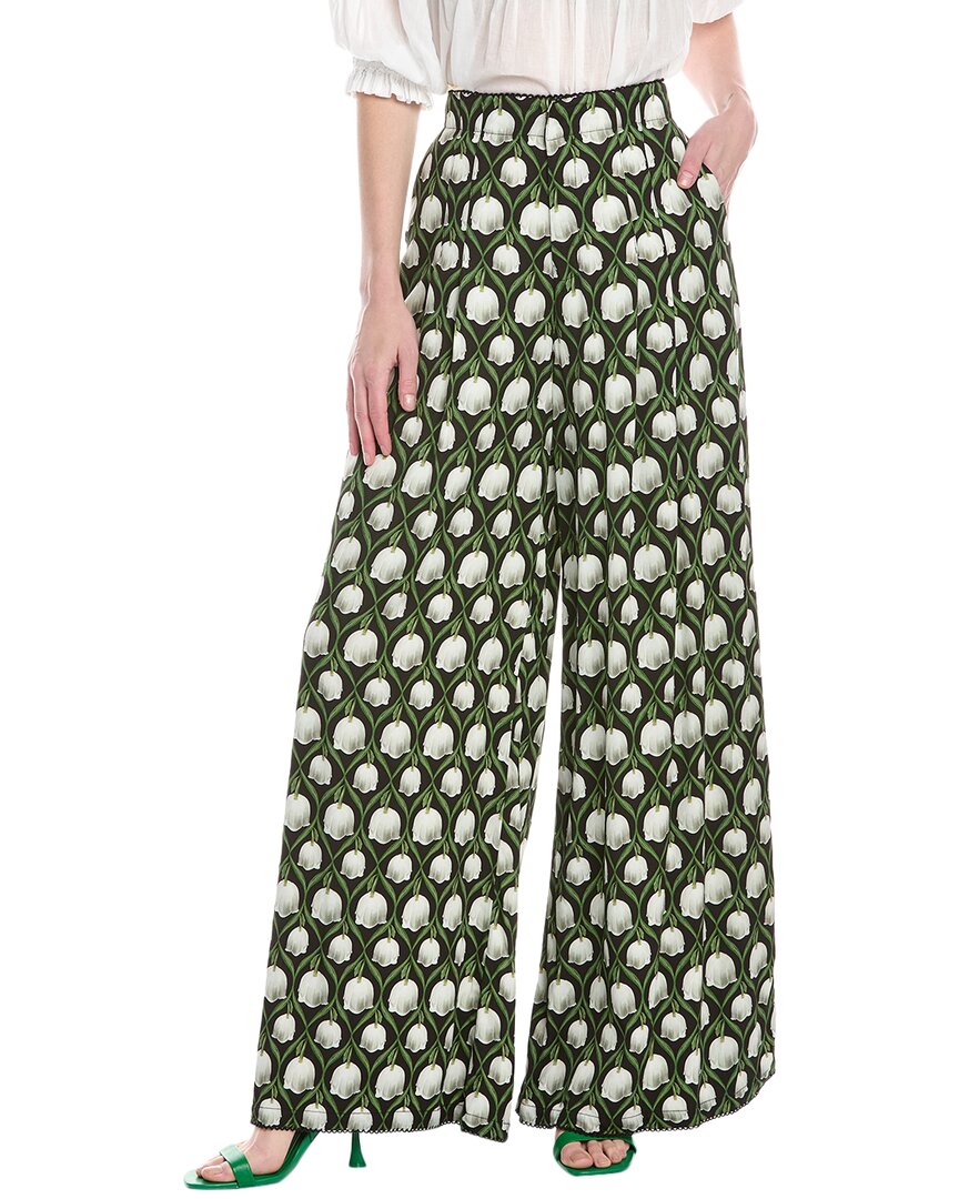 Agua By Agua Bendita Perla Trouser In Black