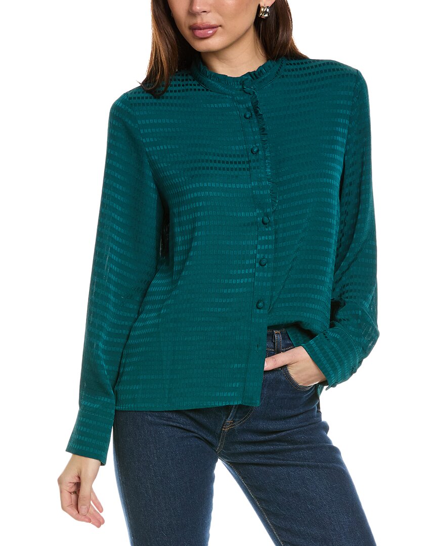 Shop Anna Kay Armanc Blouse In Green