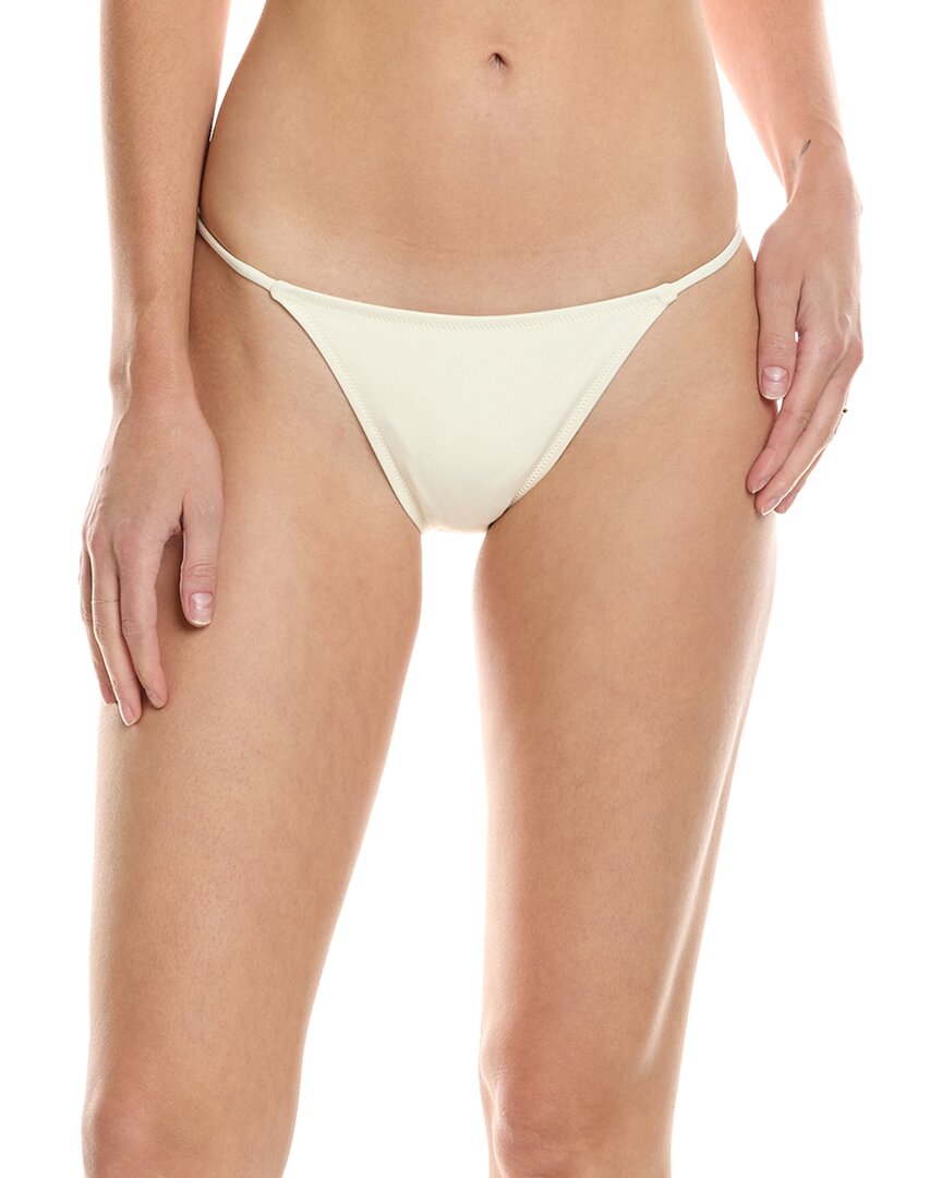 Solid & Striped X Sofia Richie Grainge The Lolita Bikini Bottom In White