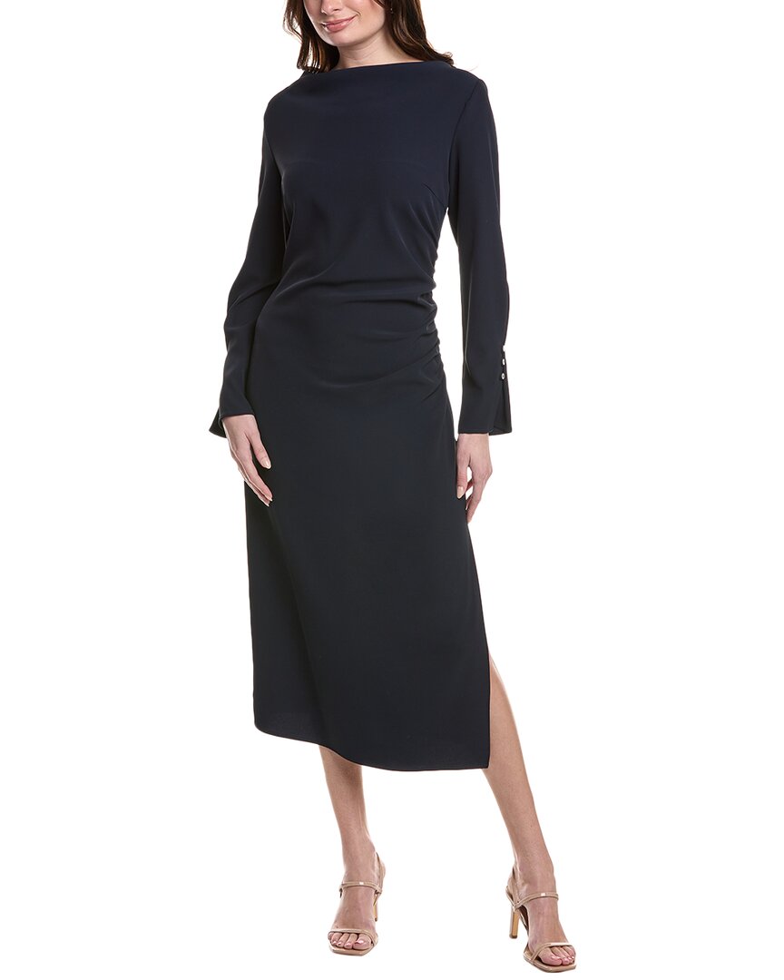 Shop Marella Luchino Midi Dress In Black